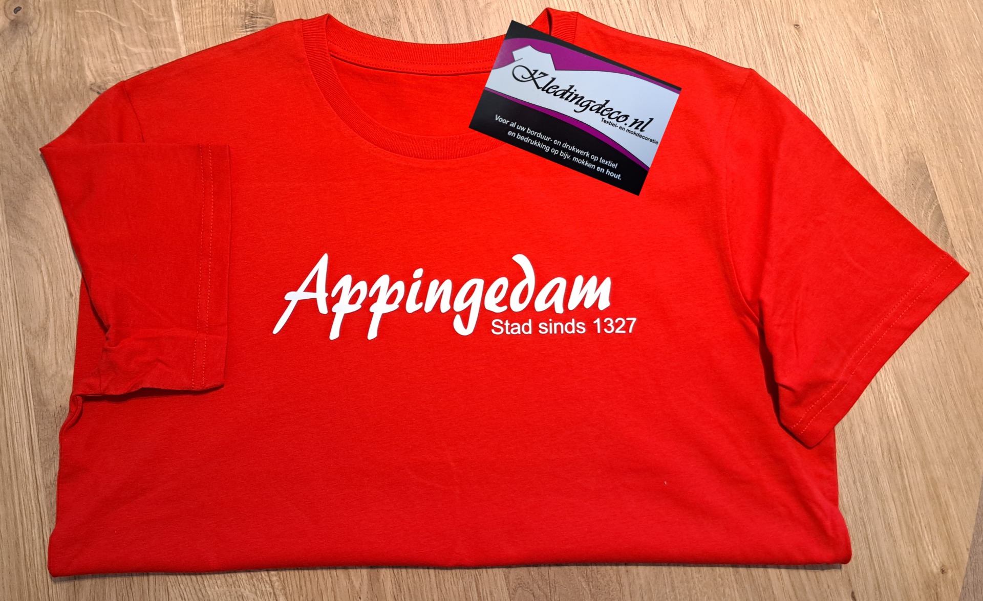 Borduur Borduren Op Shirt Aangeleverde Kleding Laten Borduren Met